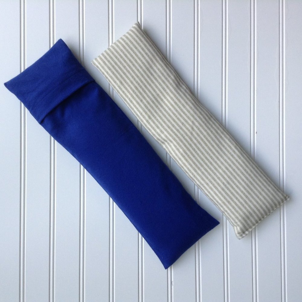 HANDMADE RICE SOCKS: HEAT AND ICE PACK - SET OF 2 - NEW